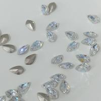 Arte de uñas de arcilla polimérica, diamantes de imitación, Hoja, Bricolaje, 12x7.5mm, Vendido por UD[