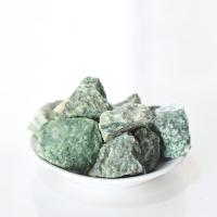 камень с зелеными пятнами Минералы Specimen, Комкообразная форма, разный размер для выбора, зеленый, продается PC