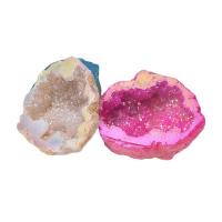 Eisquarz Achat Mineralien Specimen, druzy Stil, keine, 40-70mm, verkauft von PC