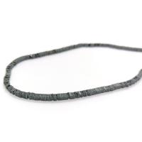 Nicht magnetische Hämatit Perlen, Quadrat, poliert, DIY & verschiedene Größen vorhanden, schwarz, Länge:ca. 40 cm, verkauft von Strang