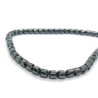 Perles hématite non-magnétique, poli, DIY & normes différentes pour le choix, noire Environ 40 cm, Vendu par brin[