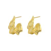 Brass Stud Earring, plated, fashion jewelry & for woman [