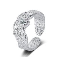 Cubic Zirconia Micro Pave Brass Finger Ring, fashion jewelry & micro pave cubic zirconia & for woman, 8mm 