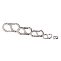 304 Stainless Steel S Shape Clasp, polished original color 