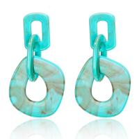 Acrylic Drop Earring, Square, for woman 