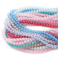 Perles de verre mat, Des billes de verre, Rond, DIY, plus de couleurs à choisir Environ 1.5mm, Environ Vendu par brin