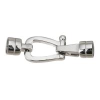 Stainless Steel Jewelry Clasp, 304 Stainless Steel, polished, fashion jewelry & DIY original color 