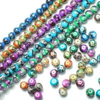 Glass Beads, Round, DIY 8mm, Approx [