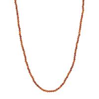 Zinc Alloy Cubic Zirconia Necklace, with 5cm extender chain, Bohemian style & for woman & faceted Approx 45 cm 