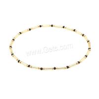 Glass Seed Beads Bracelets, Seedbead, handmade, Bohemian style & elastic & for woman Approx 17 cm 