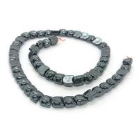 Las Perlas De Hematites Sin Magnético, Hematite, Gato, pulido, Bricolaje, Negro, 8mm, longitud:aproximado 40 cm, Vendido por Sarta
