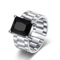 Латунь Открыть палец кольцо, ювелирные изделия моды & Женский & со стразами, 8mm, продается PC