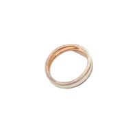 Titanium Steel Finger Ring, Vacuum Ion Plating & for woman & enamel US Ring [