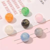 Perles de résine imitation de pierres précieuses, Rond, DIY, plus de couleurs à choisir, 12mm Environ 2mm Vendu par sac