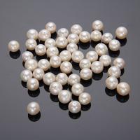 Round Cultured Freshwater Pearl Beads, DIY, white, 8.3-9.3mm 