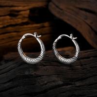 Brass Hoop Earring, fashion jewelry & for woman, 20mm [