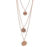 Fashion Multi Layer Necklace, Zinc Alloy, plated, three layers & fashion jewelry & for woman cm 