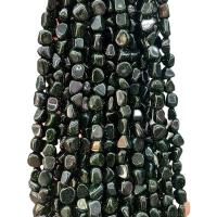Green Goldstone Beads, irregular, polished, DIY, green Approx [