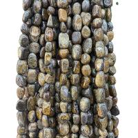 Perles de bois en pierre , pierre de grain, pepite, poli, DIY, couleurs mélangées Environ Vendu par brin