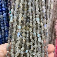 Labradorite Beads, Nuggets, polished, DIY, grey Approx 