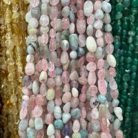 Perles de morganite, pepite, poli, DIY, couleurs mélangées Environ Vendu par brin