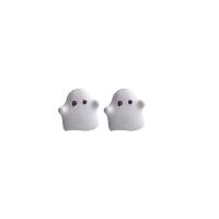 Zinc Alloy Stud Earring, Ghost, plated, fashion jewelry & for woman [