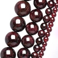 Natural Garnet Beads, fashion jewelry & DIY purple Approx 38 cm 