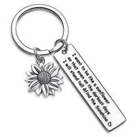 Stainless Steel Key Chain, 304 Stainless Steel, with Titanium Steel, Unisex & with letter pattern, original color 