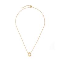 Zinc Alloy Necklace, with 5cm extender chain, gold color plated, fashion jewelry & for woman Approx 48 cm [