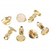 Brass Clip On Earring Finding, high quality plated, fashion jewelry & DIY 20mm 