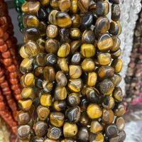 Tiger Eye Beads, Nuggets, polished, DIY, mixed colors Approx [