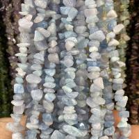Aquamarin Perlen, Klumpen, poliert, DIY, gemischte Farben, 5x8mm, ca. 210PCs/Strang, verkauft von Strang