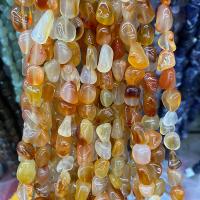 Natural Red Agate Beads, Nuggets, polished, DIY, mixed colors Approx 40 cm [