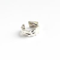 Sterling Silver Finger Ring, 925 Sterling Silver, adjustable & for woman, silver color, 9mm, US Ring 