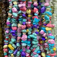 Mixto abalorio de piedra preciosa , Piedras preciosas, Pepitas, pulido, Bricolaje, color mixto, 5x8mm, longitud:aproximado 80 cm, Vendido por Sarta[