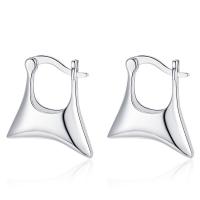 Brass Lever Back Earring, Handbag, plated, for woman & hollow 17mm [