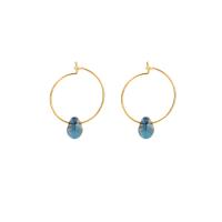 Crystal Drop Earring, Zinc Alloy, with Crystal, gold color plated, fashion jewelry & for woman 