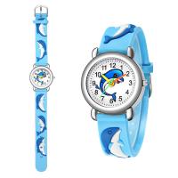 Uhrenarmbänder für Kinder, Kunststoff, mit Glas & Kunststoff, für Sport, keine, 208x13mm, verkauft von PC
