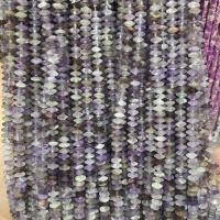 Natürliche Amethyst Perlen, DIY & facettierte, gemischte Farben, 4x6mm, verkauft von Strang