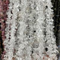 Natural Clear Quartz Beads, Nuggets, polished, DIY, clear Approx 80 cm 