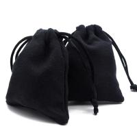 ベルベットのギフト袋, 綿ビロード, 防塵 & 異なるサイズの選択, ブラック, 売り手 パソコン[