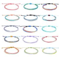 Fashion Jewelry Anklet, Wax Cord, multilayer & Unisex Approx 7.09-14.17 Inch 