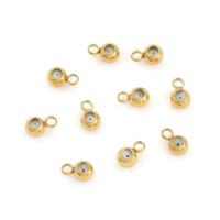 304 Edelstahl Stopper-Perlen, Vakuum-Ionen-Beschichtung, DIY, keine, 20PCs/Tasche, verkauft von Tasche[