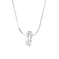 Ожерелье ручной латунные, Латунь, с 4cm наполнитель цепи, ювелирные изделия моды & Женский, серебряный, длина:Приблизительно 40 см, продается PC
