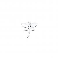 Stainless Steel Animal Pendants, 304 Stainless Steel, Dragonfly, Vacuum Ion Plating, fashion jewelry & DIY [