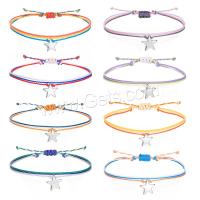 Bracelets cordon en nylon, corde de cire, fait à la main, Style bohème & réglable & pour femme, plus de couleurs à choisir Environ 15-30 cm, Vendu par PC