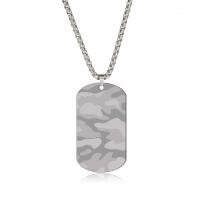 Stainless Steel Jewelry Necklace, 304 Stainless Steel, Vacuum Ion Plating, for man cm 