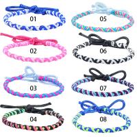 Friendship Bracelets, Polyester, Bohemian style & Unisex Approx 6.3-11.8 Inch 