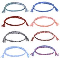 Friendship Bracelets, Cotton Thread, fashion jewelry & Unisex & braided Approx 5.5-11.8 Inch 