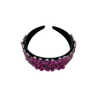 Hair Bands, Cloth, fashion jewelry & for woman & with glass rhinestone [